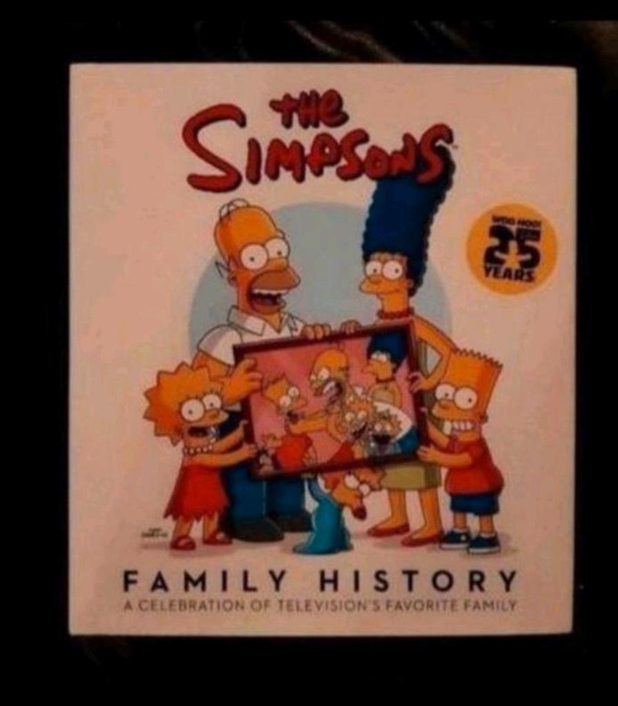 The Simpsons Family History boek - zeer uniek!, Ophalen of Verzenden