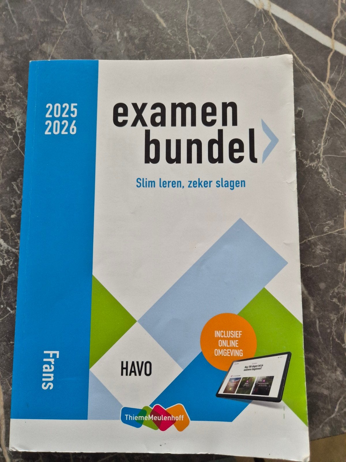 Examenbundel Frans HAVO 2025/2026, Boeken, ThiemeMeulenhoff, Zo goed als nieuw, Alpha, HBO