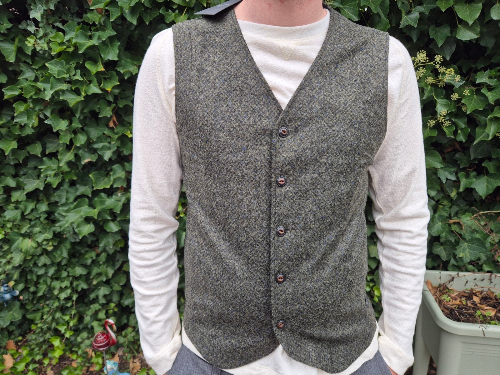 Maerz Muenchen gilet vest jas Merinowol Nieuw Maat M maat 50, ., Nieuw, ., Groen