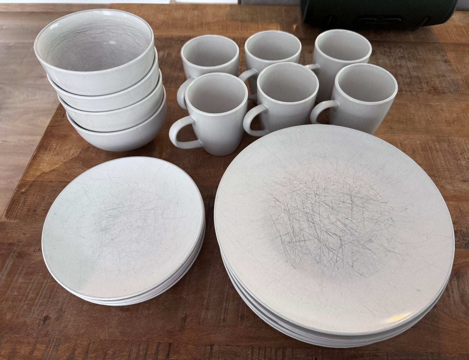 Gratis gebruikte serviesset, Ophalen, Gebruikt, Effen, Compleet servies
