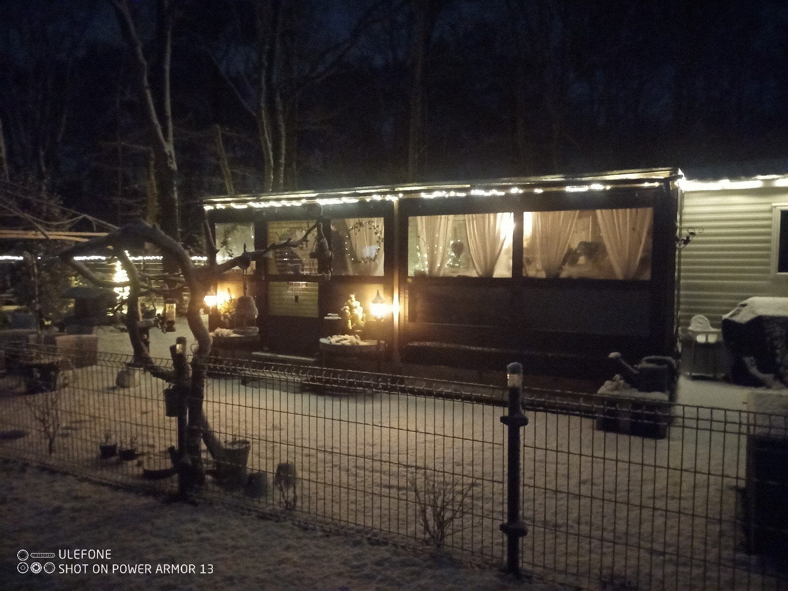 Zeil met ramen voor aanbouw/veranda 3x6m, afritsbaar, Ophalen