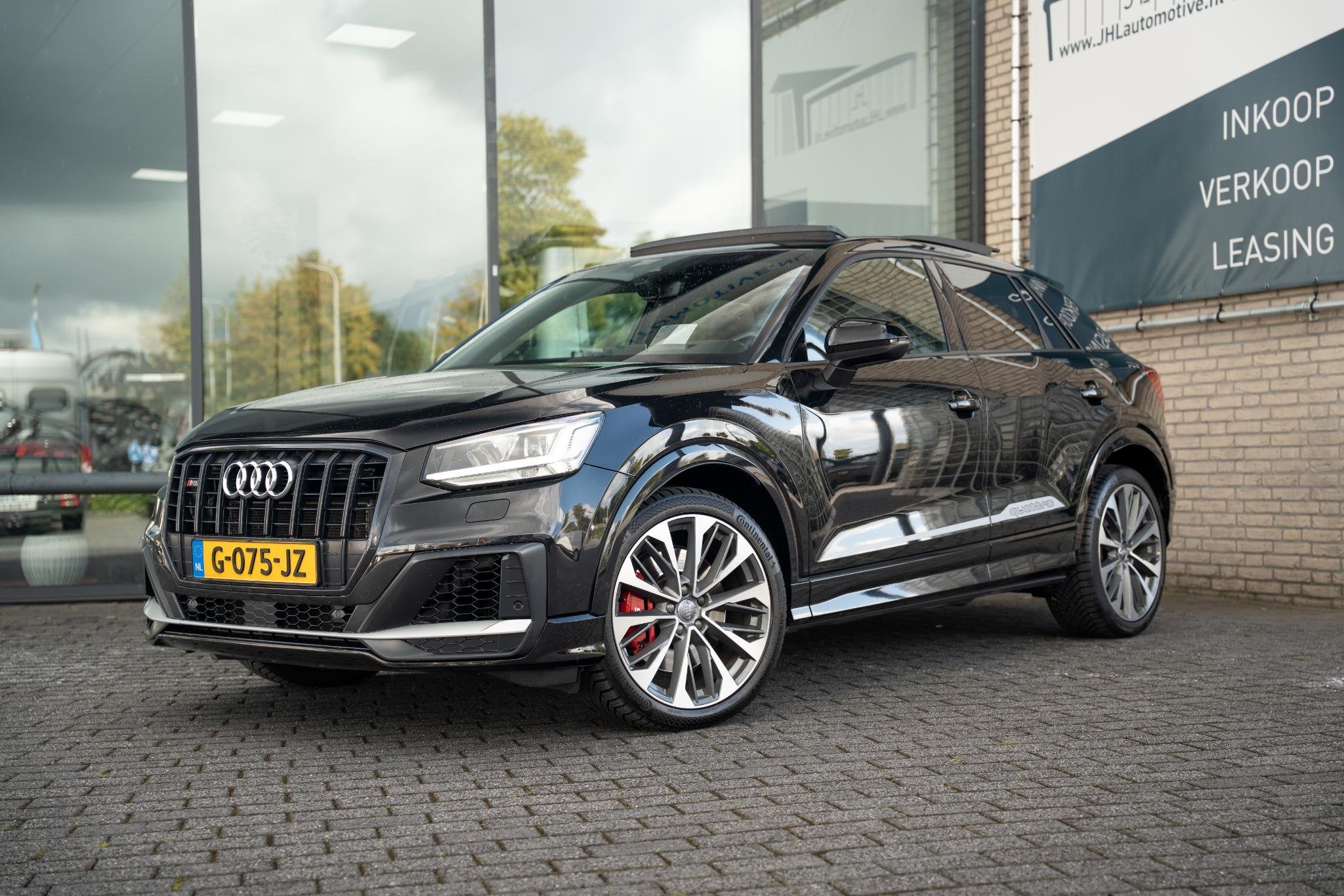 Audi SQ2 2.0 TFSI SQ2*PANO*ACC*LANE-ASS*VIRTUAL*HUD*B&O*CAM, Automaat, Gebruikt, 4 cilinders, Zwart