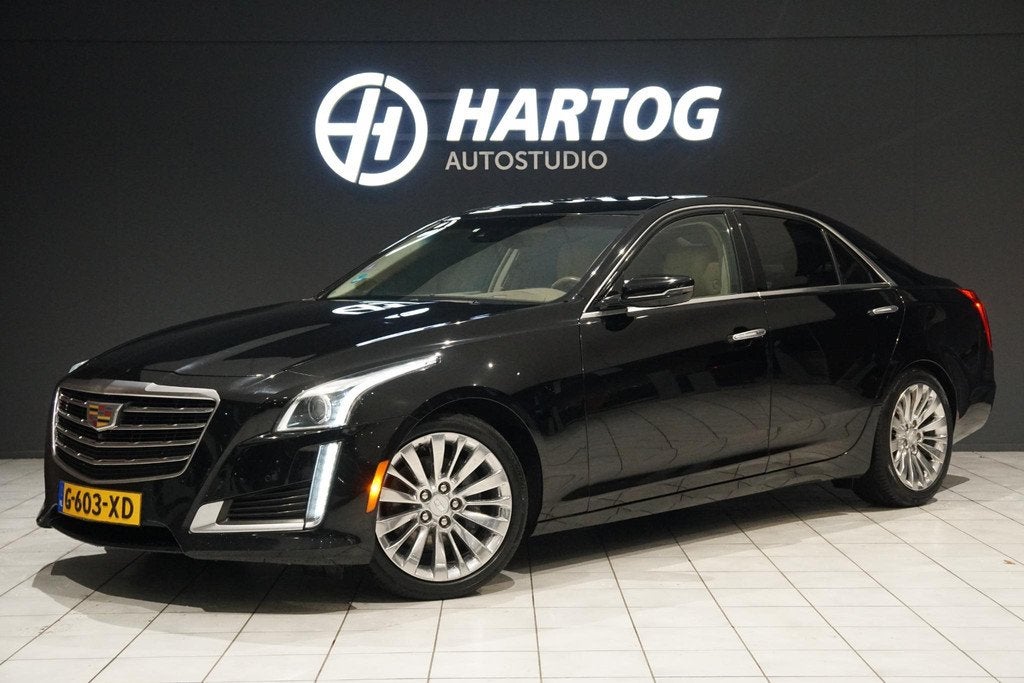 Cadillac CTS 2.0 Premium met LPG installatie + PANO / STOELV, Auto's, Cadillac, Automaat, Gebruikt, 4 cilinders, 276 pk