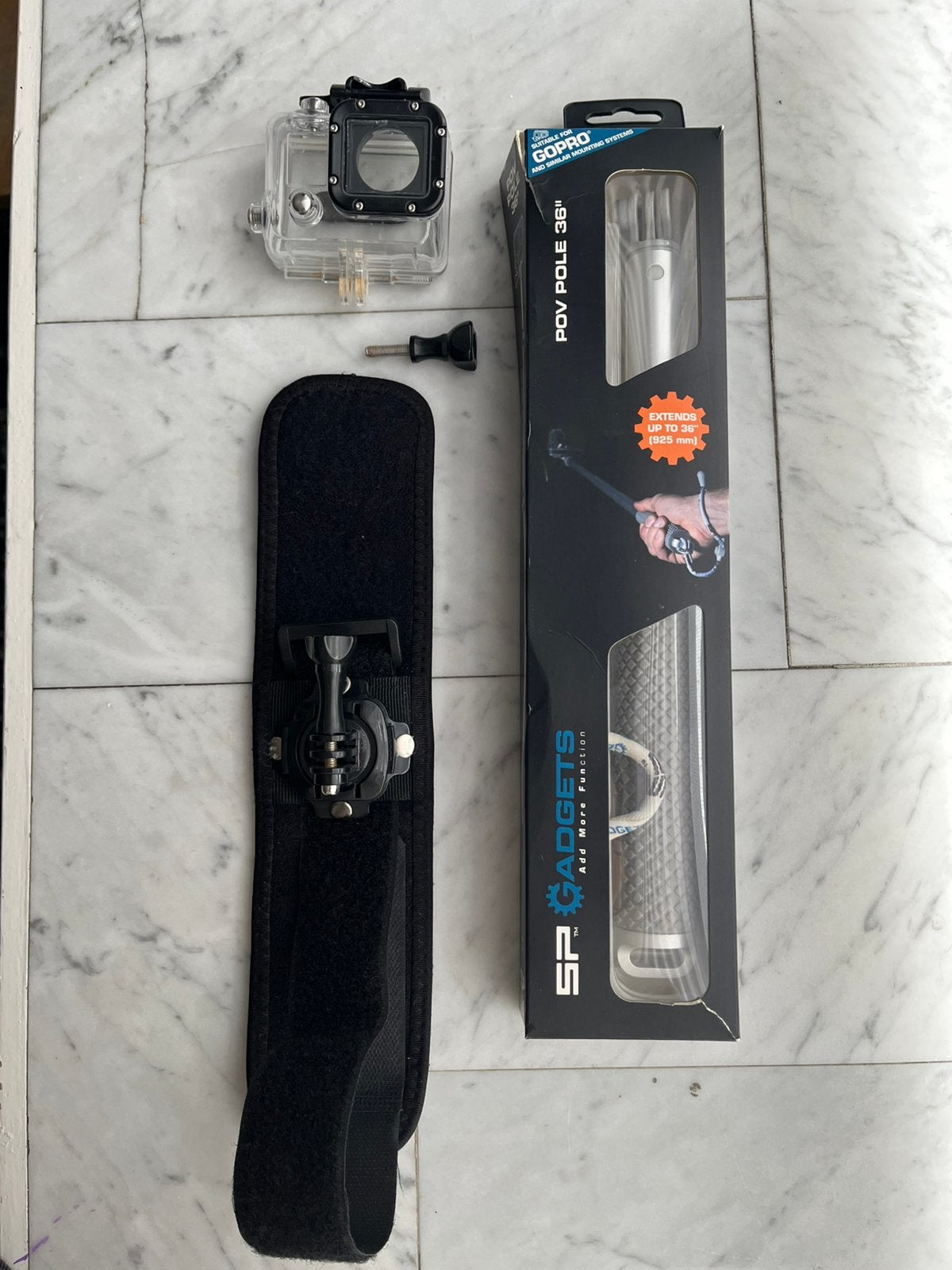 Actiecamera Gopro accessories set, Ophalen of Verzenden, Gebruikt, Overige merken