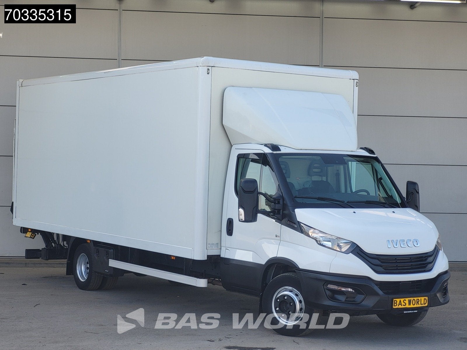 Iveco Daily 72C21 3.0L Automaat 1000KG Laadklep Luchtvering, Automaat, Stof, Gebruikt, Euro 6