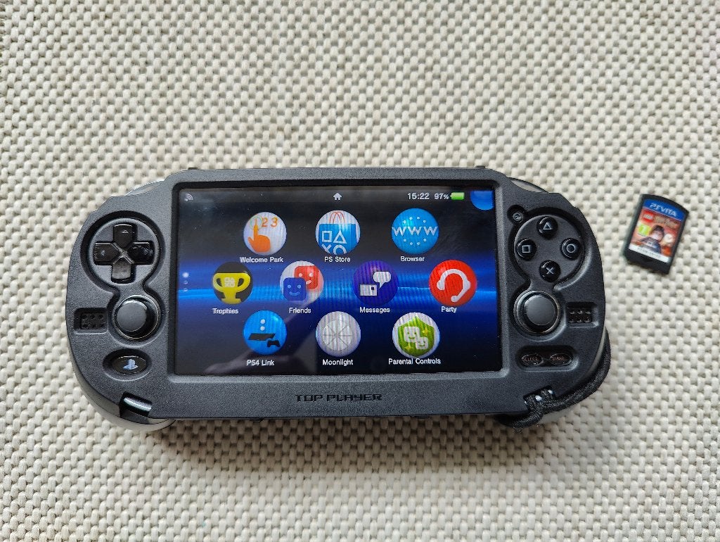 Gemodificeerde psvita oled met 64 GB opslag + 2tb sd card, Ophalen, Overige genres, 1 speler, Refurbished