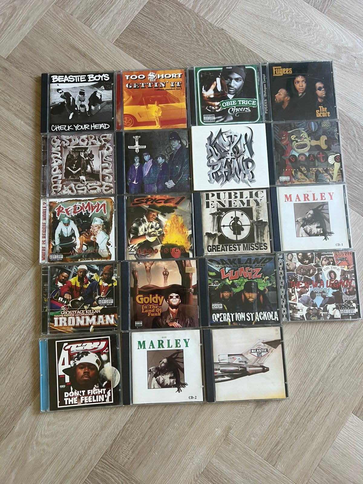 Classic hip hop rap cd’s 19x stuks, Ophalen of Verzenden, 2000 tot heden, Zo goed als nieuw
