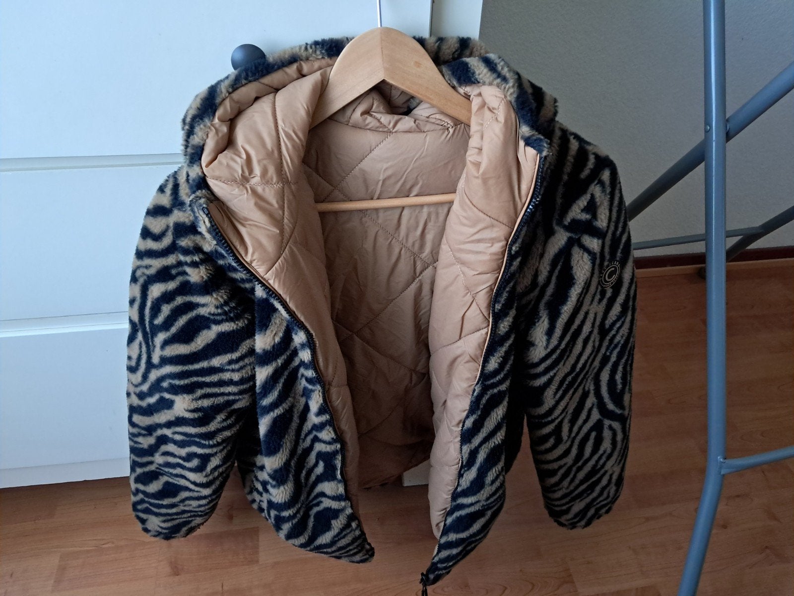 Cars Jeans winterjas, Kinderen en Baby's, Meisje, Ophalen of Verzenden, Zo goed als nieuw, Cars Jeans