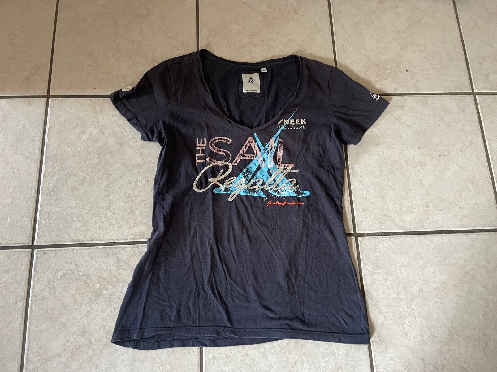 Gaastra t-shirt maat XL, Gaastra, Blauw, Maat 46/48 (XL) of groter, Ophalen of Verzenden