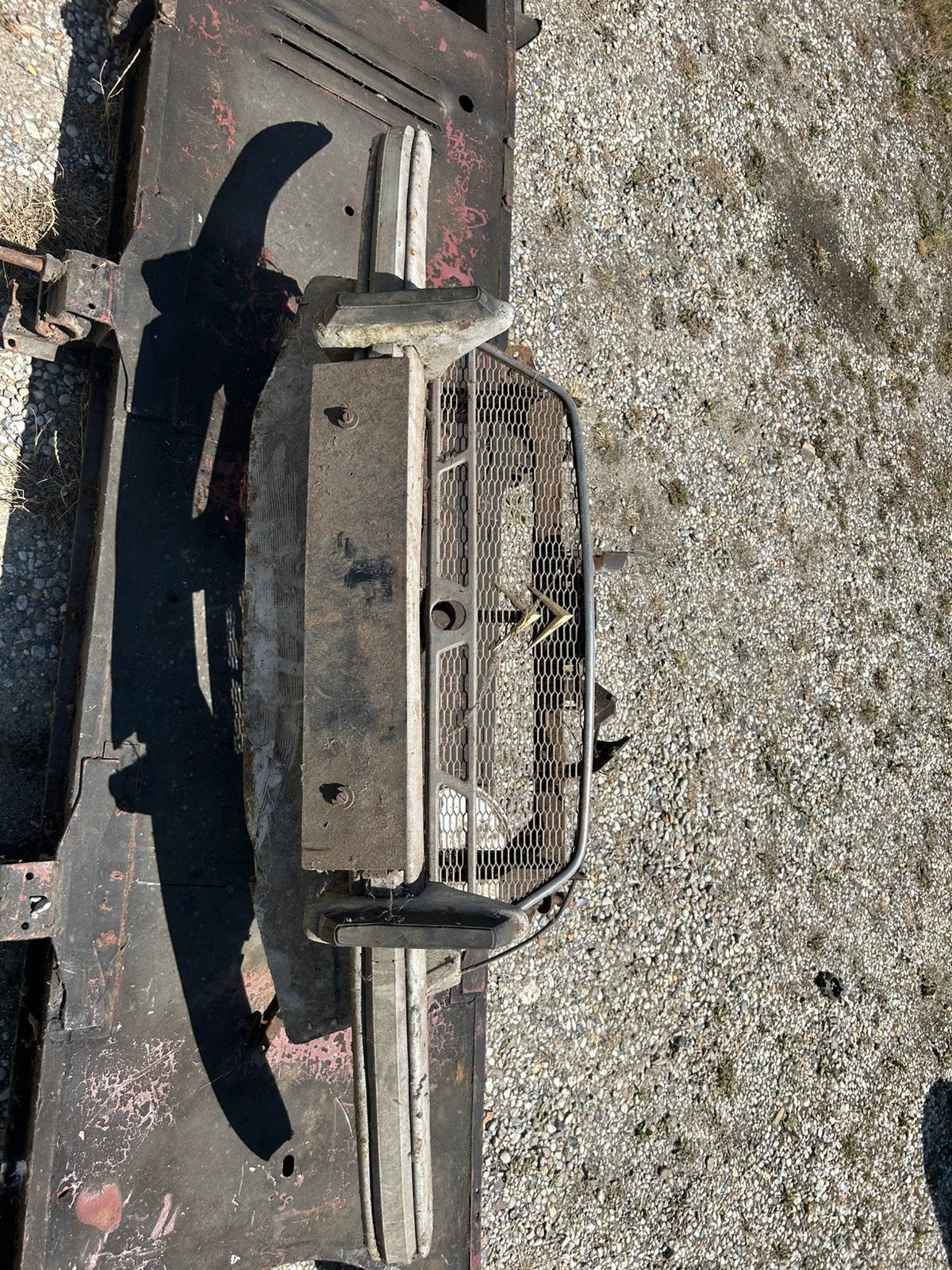 Front + bumper Citroën Dyane, Ophalen, Gebruikt, Voor, Citroën