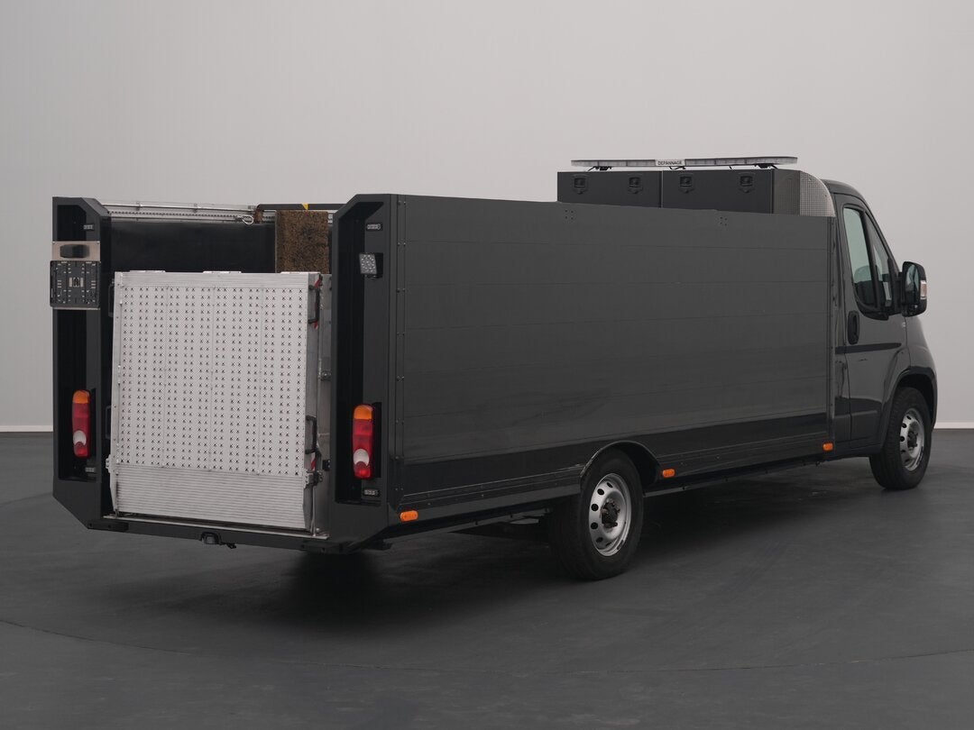 Fiat Ducato 140pk Autotransportbus 457cm XL Automaat Lier Op, Automaat, Gebruikt, Euro 6, 4 cilinders