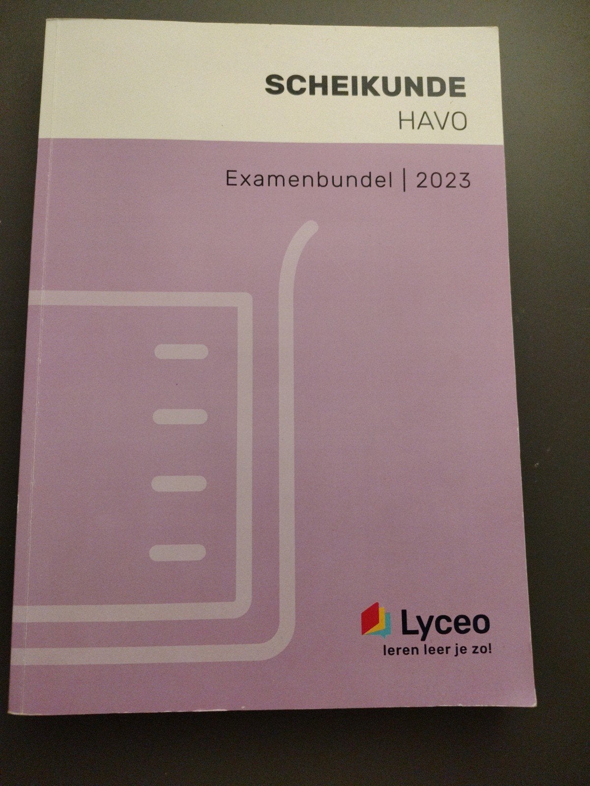 Scheikunde HAVO Examenbundel 2023 - Lyceo, Boeken, Ophalen, Lyceo, Zo goed als nieuw, Beta