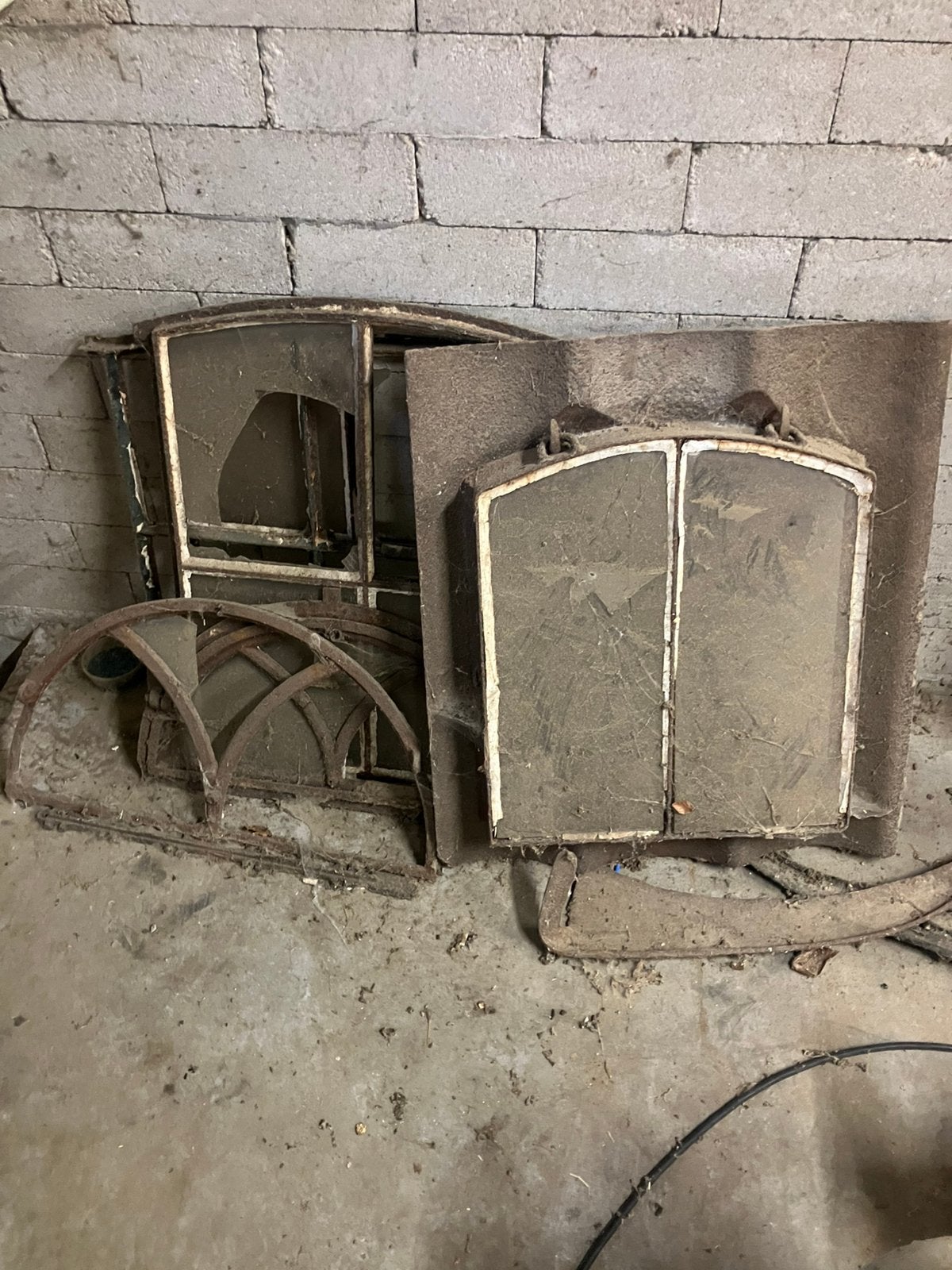 Te koop div oude stalramen, Ophalen, Gebruikt, Minder dan 80 cm