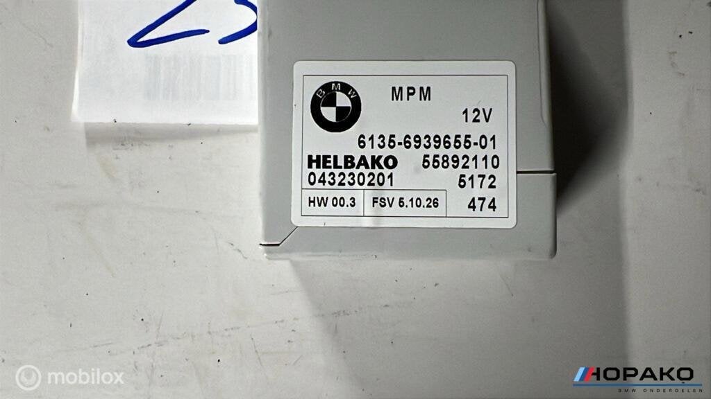 MPM module BMW 5 serie E60 E61 - 693965501, Auto-onderdelen, Einsteinlaan 5 rijswijk, Bmw, Ophalen of Verzenden, Gebruikt