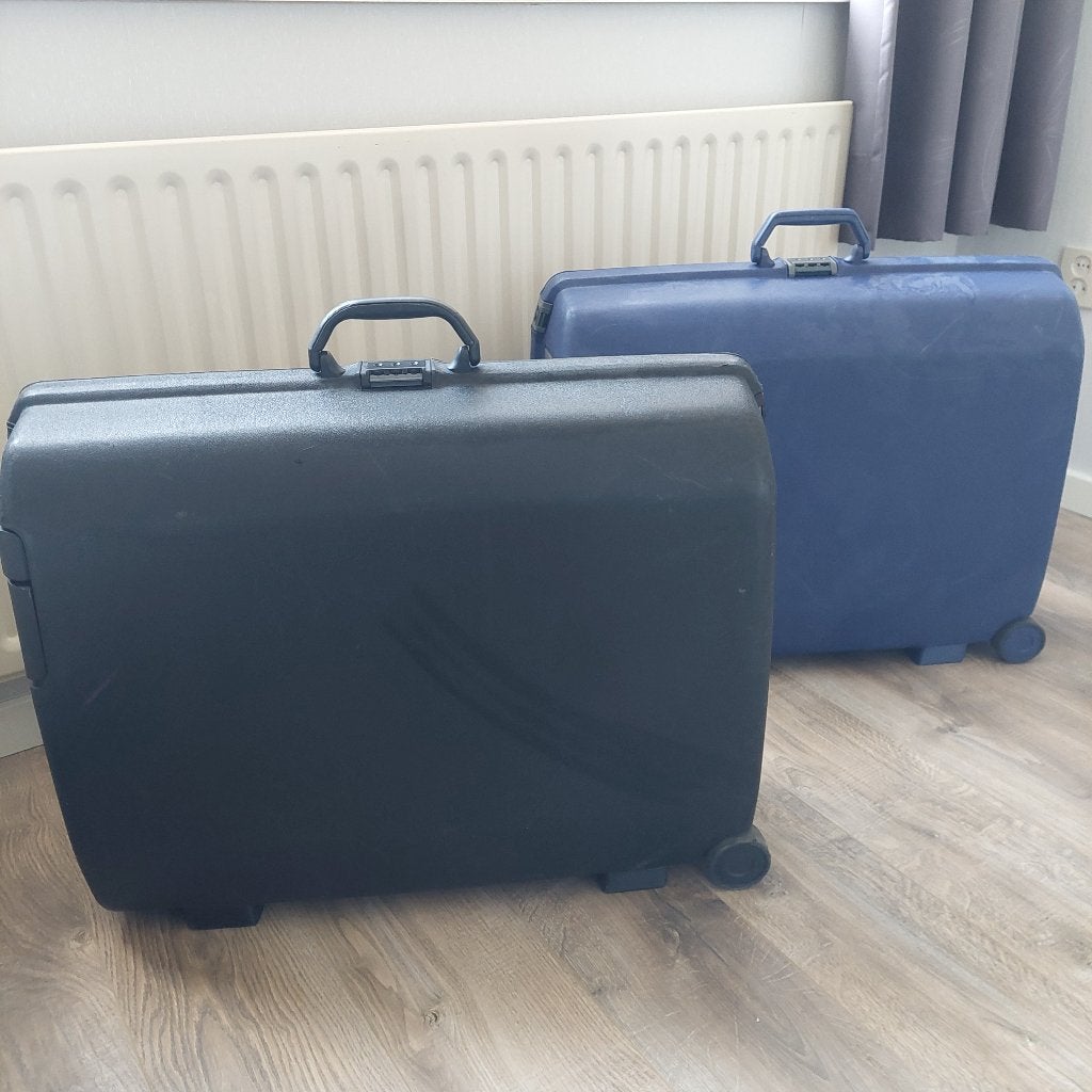 2 prima Samsonite reiskoffers, Sieraden, Tassen en Uiterlijk, Koffers, Gebruikt, Hard kunststof, 55 cm of meer, Ophalen