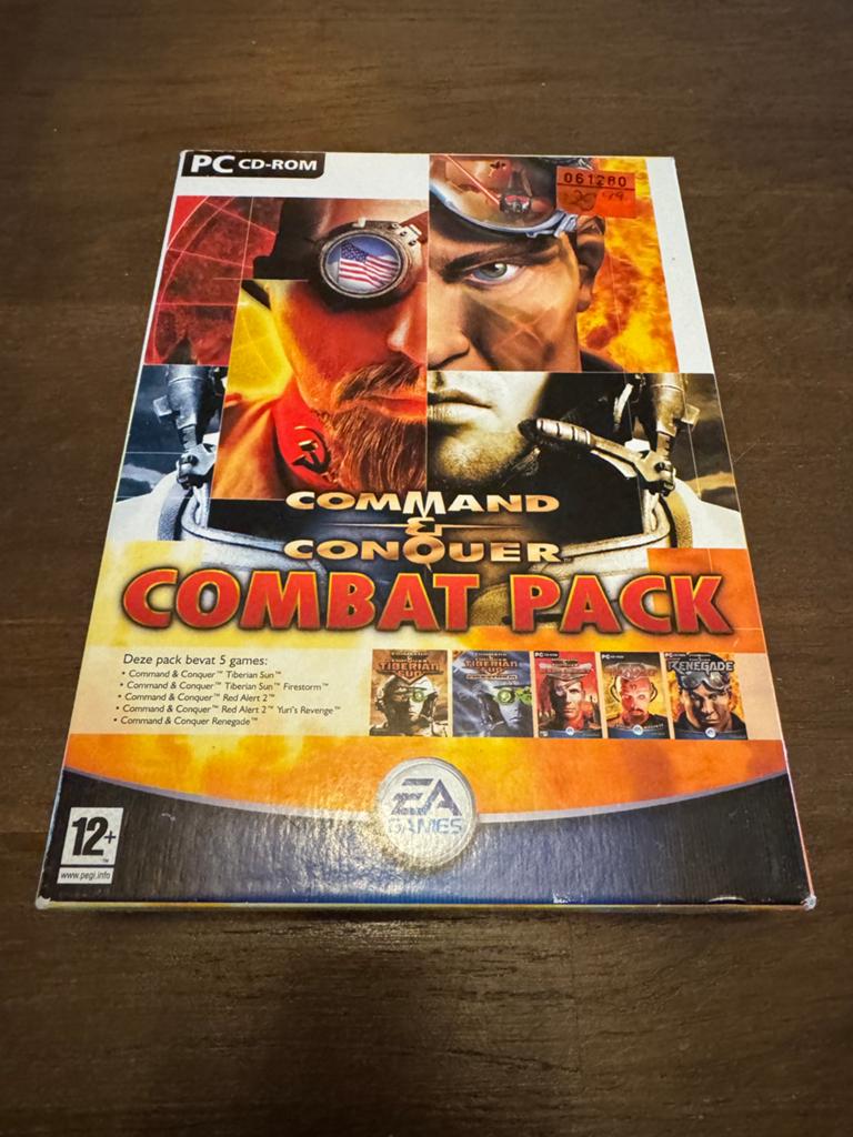 Command & Conquer Combat Pack PC CD-ROM Big Box, Spelcomputers en Games, Online, Gebruikt, 1 speler, Ophalen of Verzenden