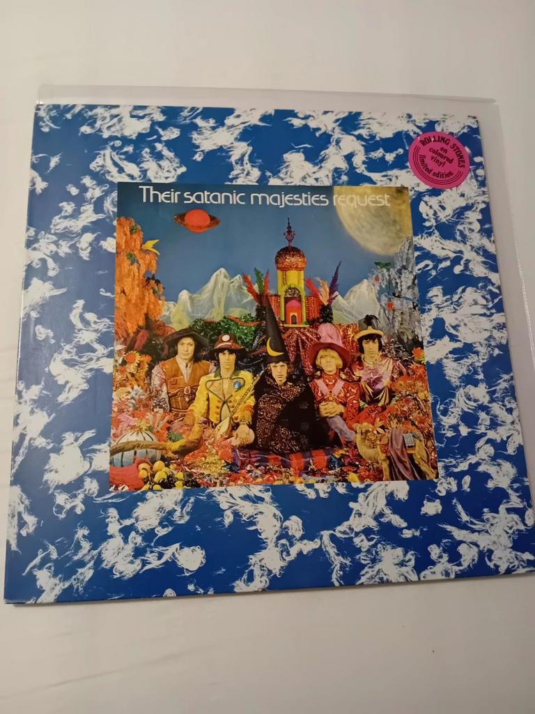 Rolling Stones Their Satanic Majesties Request Coloured, Ophalen of Verzenden, Zo goed als nieuw, Overige formaten, Poprock