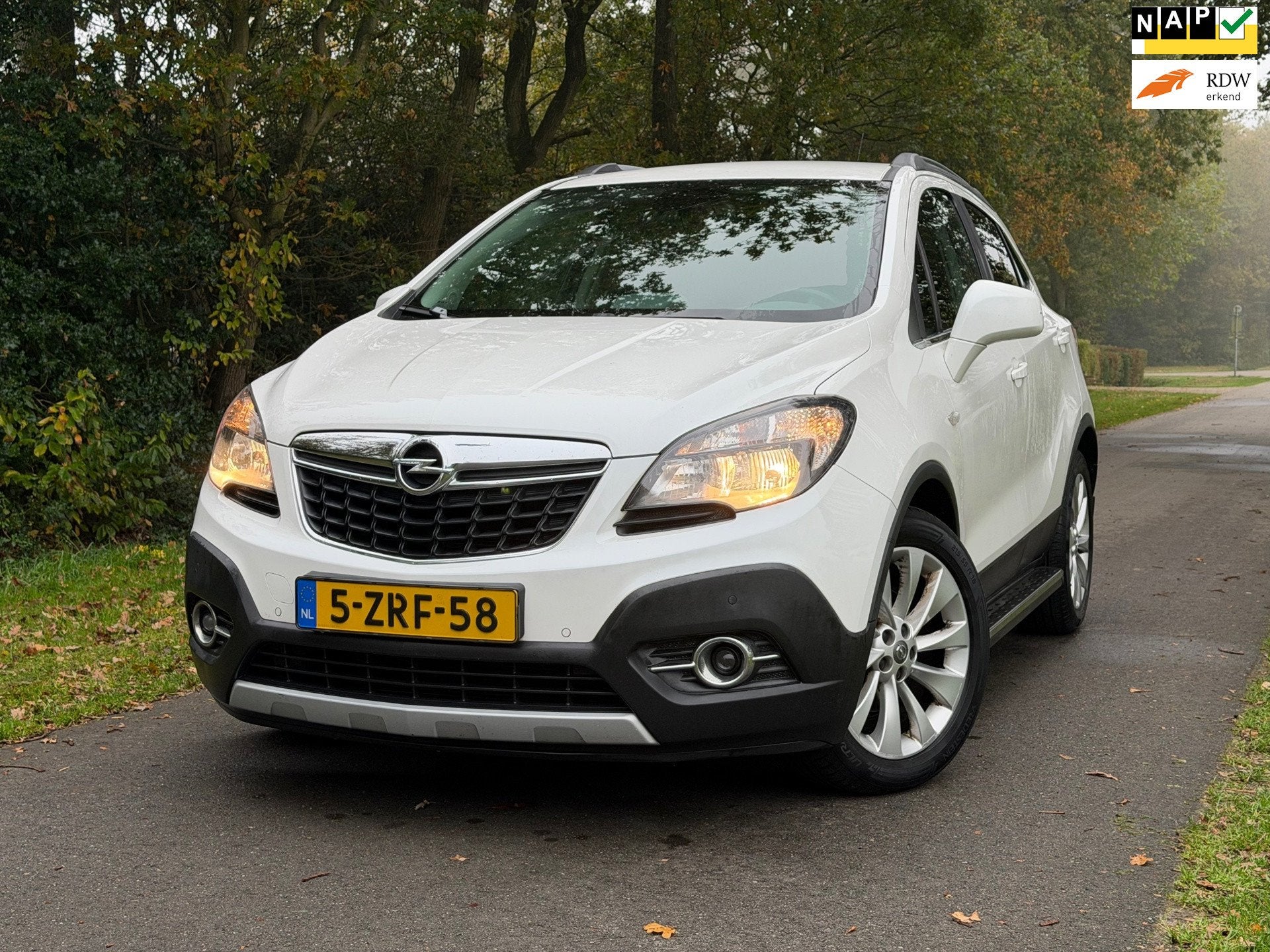 Opel Mokka 1.4 T Cosmo | LPG + Cruise control + APK Nu € 5, Auto's, Voorwielaandrijving, Gebruikt, Euro 6, Verwarmde buitenspiegels