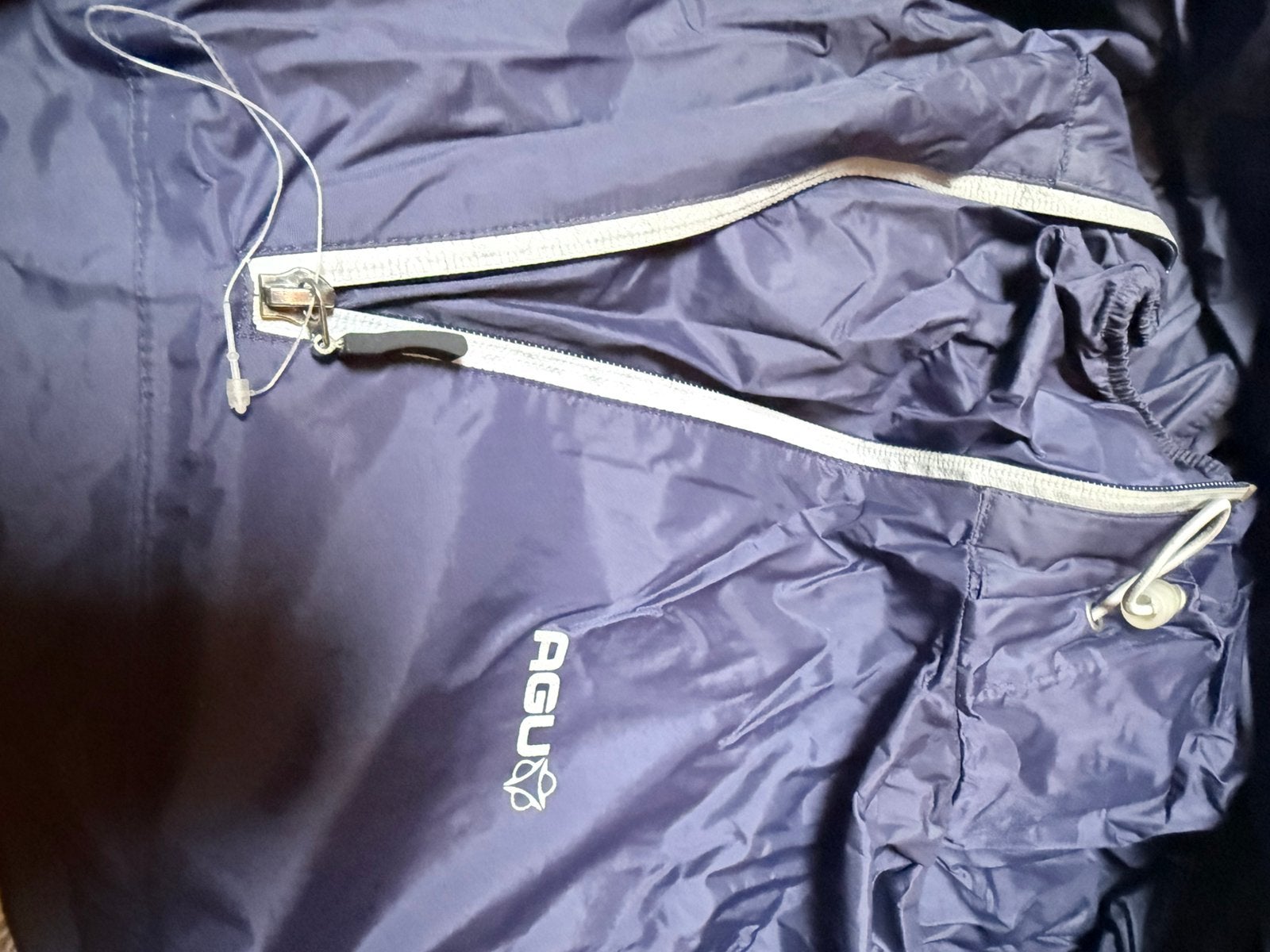 AGU regenponcho - One Size - Donkerblauw, Caravans en Kamperen, Ophalen of Verzenden, Nieuw
