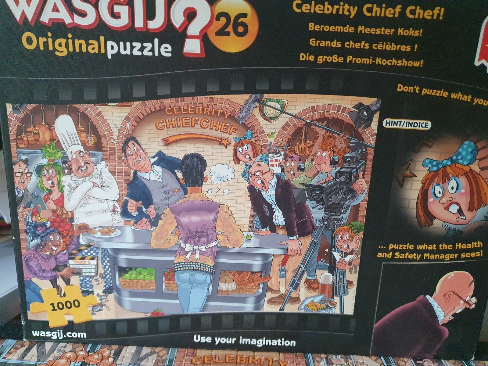 3 Wasgij puzzels, Ophalen of Verzenden, 500 t/m 1500 stukjes, Zo goed als nieuw