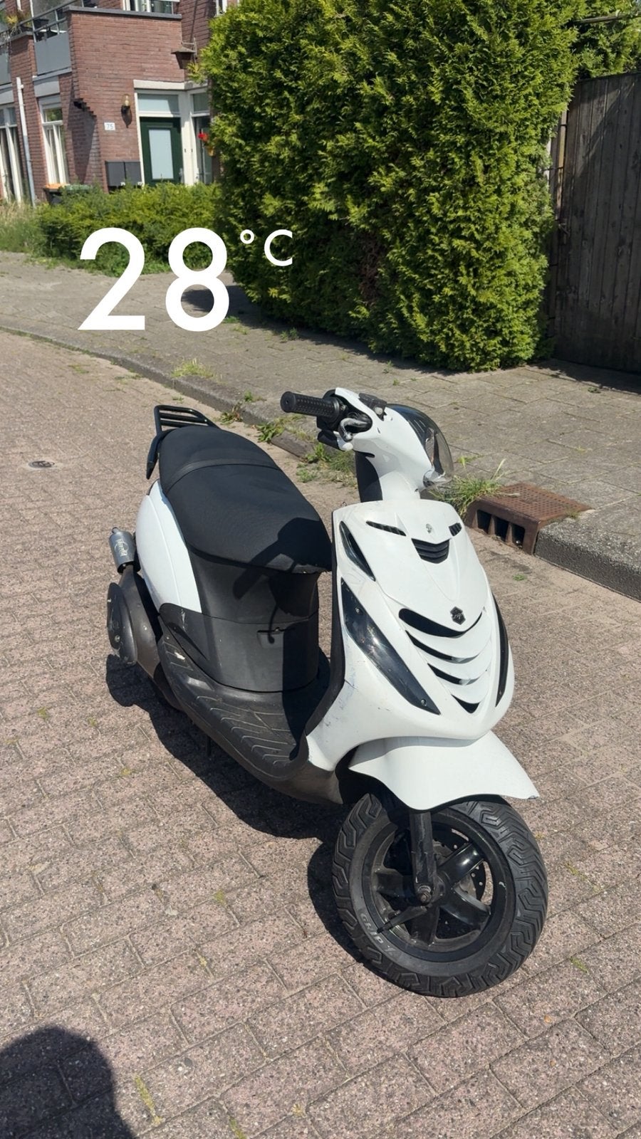 Piaggio zip 70cc 2005, Fietsen en Brommers, Scooters | Piaggio, Zo goed als nieuw, Zip, Maximaal 25 km/u, Tweetakt, Ophalen