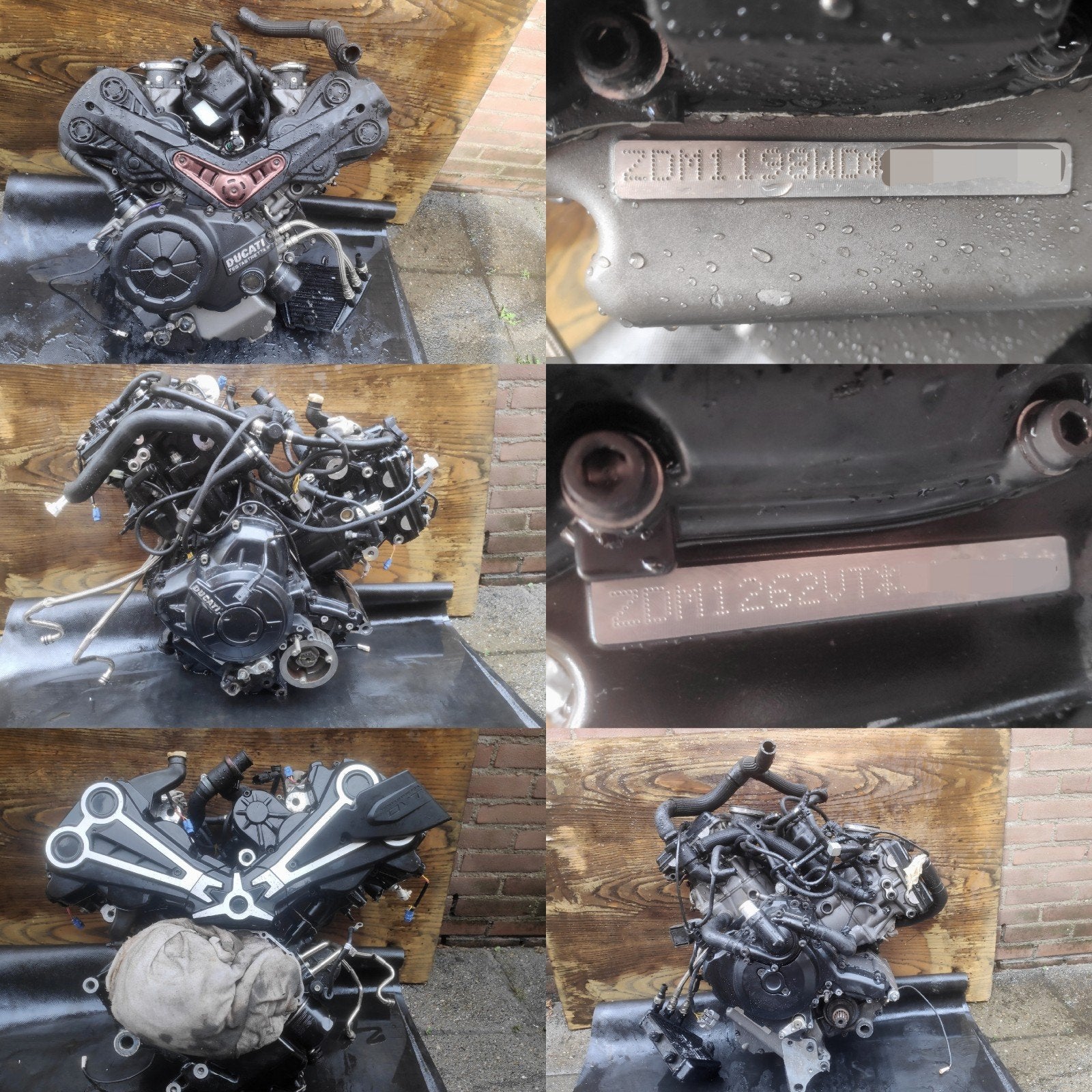 Ducati Diavel motorblokken en diverse onderdelen, Motoren, Ophalen of Verzenden