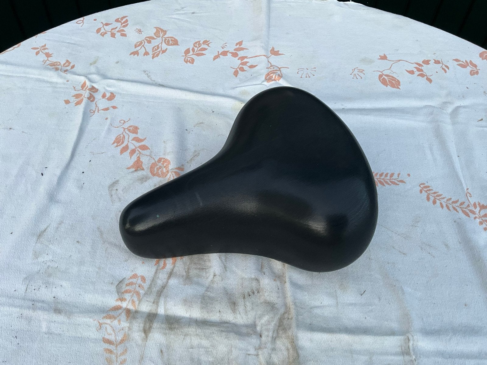 Comfortabel gebruikt fietszadel met vering, Gebruikt, Kunststof, Ophalen of Verzenden, Zadel