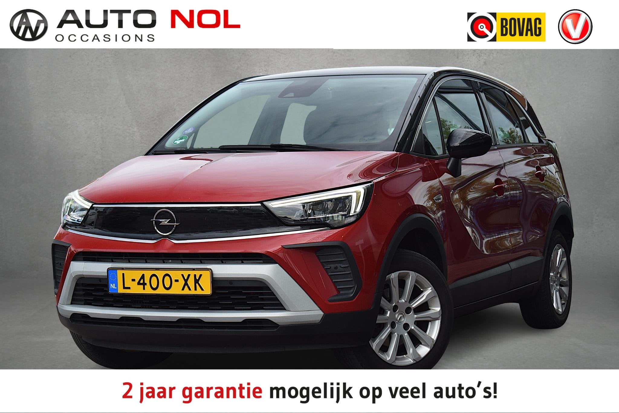 Opel Crossland 1.2 Turbo Elegance | Trekhaak Afn. | Apple Ca, Gebruikt, 1199 cc, Origineel Nederlands, Bedrijf