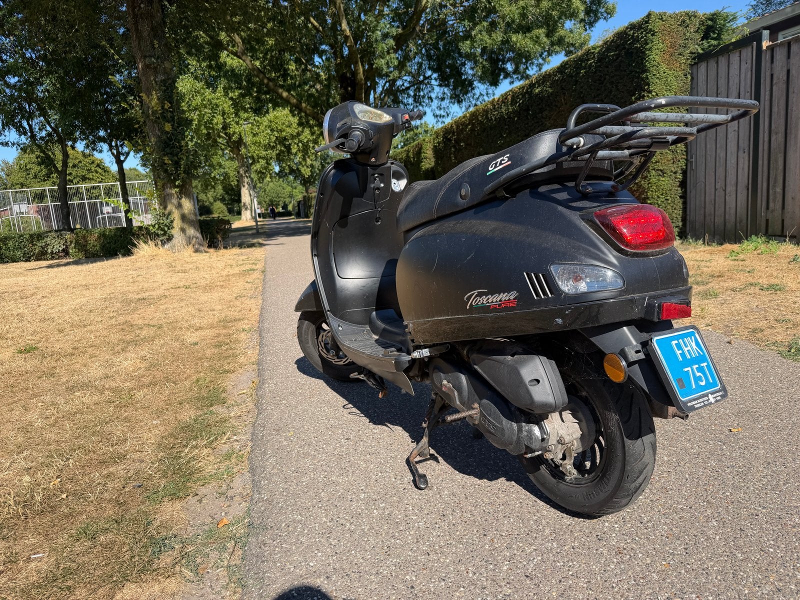 GTS Toscana Scooter - Mat Zwart, Gebruikt, Benzine, Ophalen, Overige merken