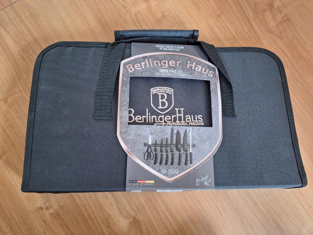 9-delige Messenset van Berlinger Haus met Magneetstrip, Ophalen of Verzenden, Nieuw