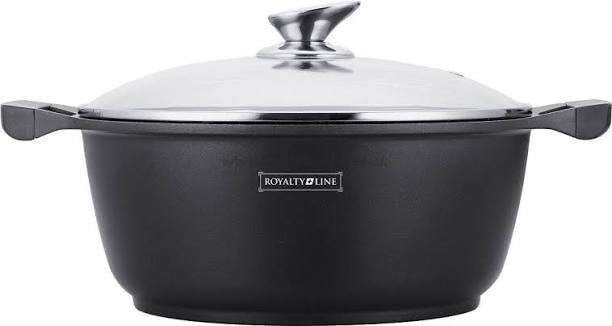 Braadpan marmeren coating PFAS vrij! Van 16 tot 44cm!, Huis en Inrichting, Keuken | Potten en Pannen, Braadpan, Verzenden, Met handvatten
