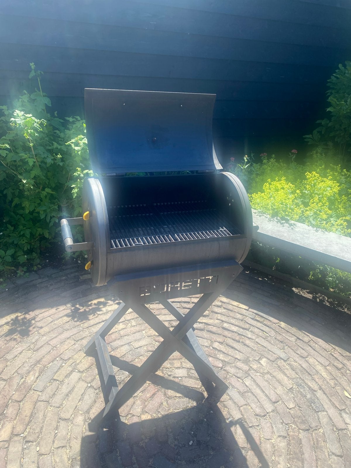 Boretti BBQ met hoes, Ophalen of Verzenden, Gebruikt
