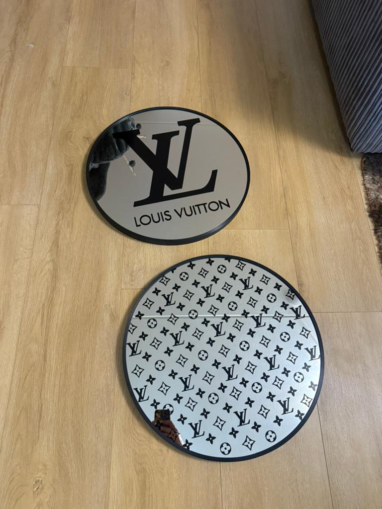 Louis vuitton spiegel 50cm, Huis en Inrichting, Woonaccessoires | Spiegels, Nieuw, Ophalen of Verzenden