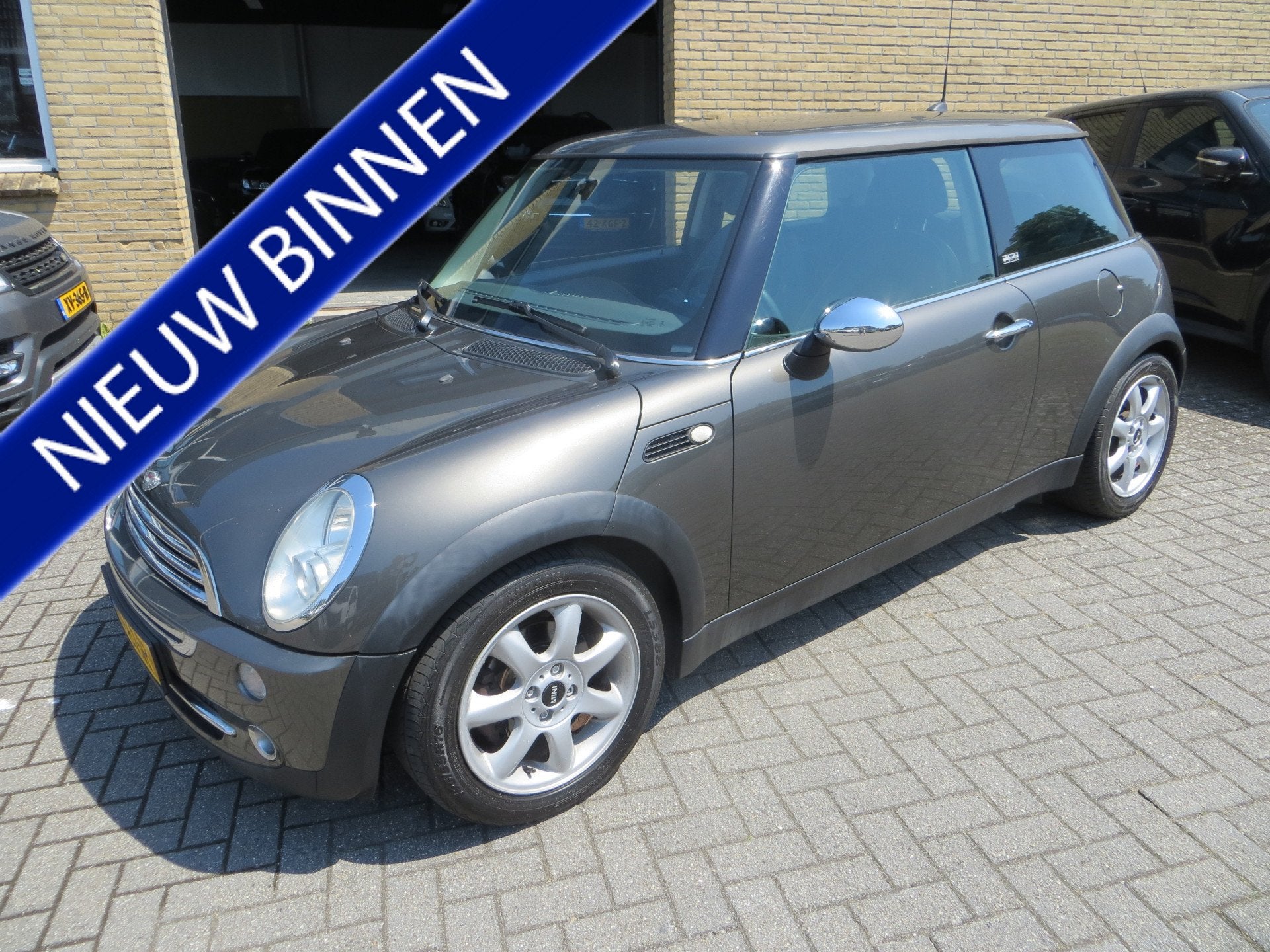 MINI 3-deurs 1.6 PARK LANE-AUTOMAAT-NAVI-LEER-YOUNGTIMER!, 15 km/l, Gebruikt, Overige modellen, 4 cilinders