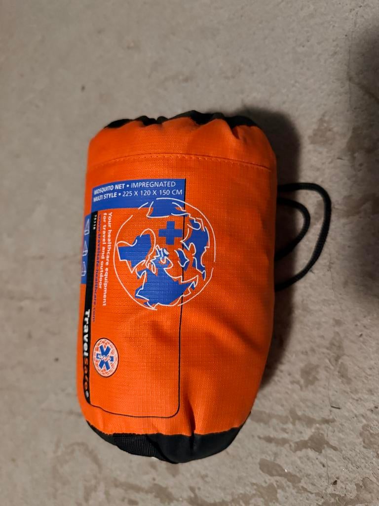 TravelSafe Klamboe - Overcompleet, 1x gebruikt, perfect, Caravans en Kamperen, Kampeeraccessoires, Zo goed als nieuw, Ophalen