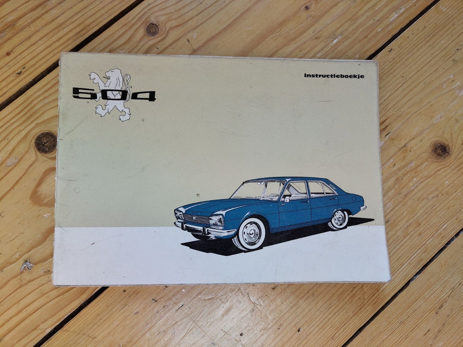 Instructieboekje Peugeot 504 (no 1707), Ophalen of Verzenden