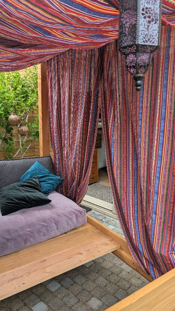 Hemelbed Tuin., Tuin en Terras, Ophalen, Zo goed als nieuw, Hout, Verstelbaar