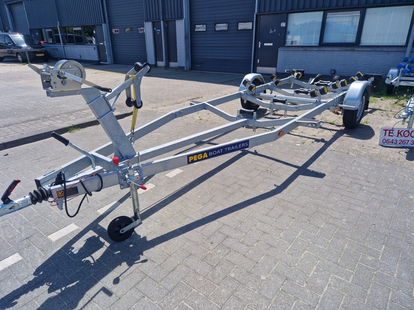 Pega V1500/600 met wegklapbare LED  2024 nieuwstaat!!!
