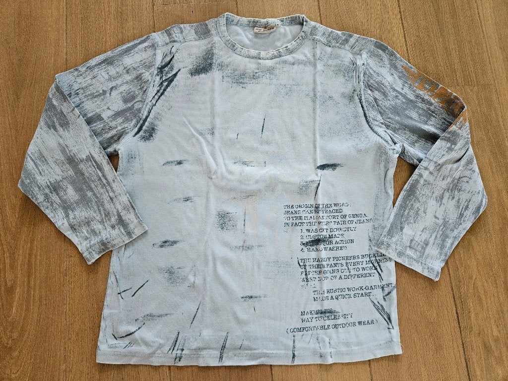Lichtblauwe trui, Its Noize, maat M, Ophalen of Verzenden, Its Noize, Gedragen, Maat 48/50 (M)