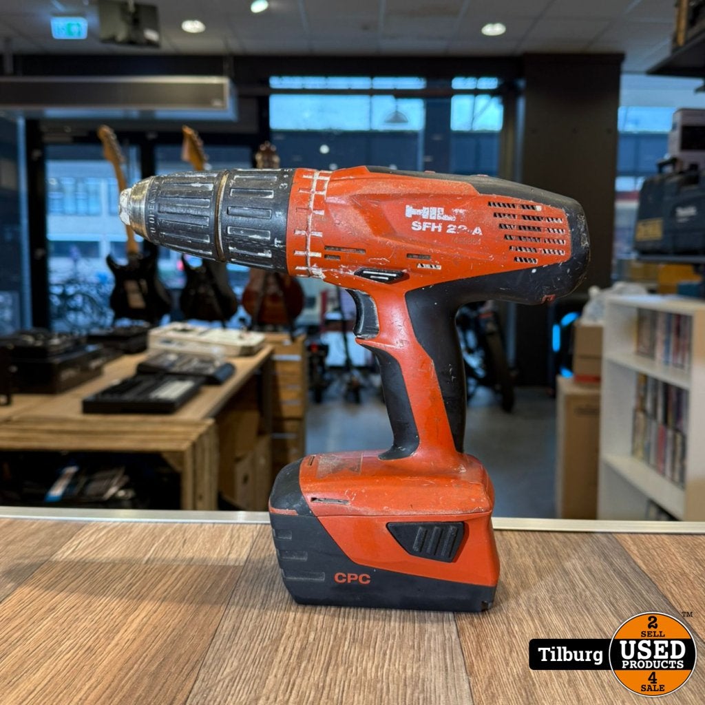 Hilti SFH 22-A Accu Klopboormachine | Incl Accu | Met garant, Doe-het-zelf en Verbouw, Gereedschap | Boormachines, Flex Ltd., Gebruikt