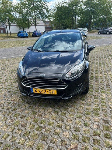 Ford Fiësta 1.25 Trend 2013  | Airco | Stoelverw | Trekhaak, Voorwielaandrijving, 1242 cc, Zwart, Handgeschakeld
