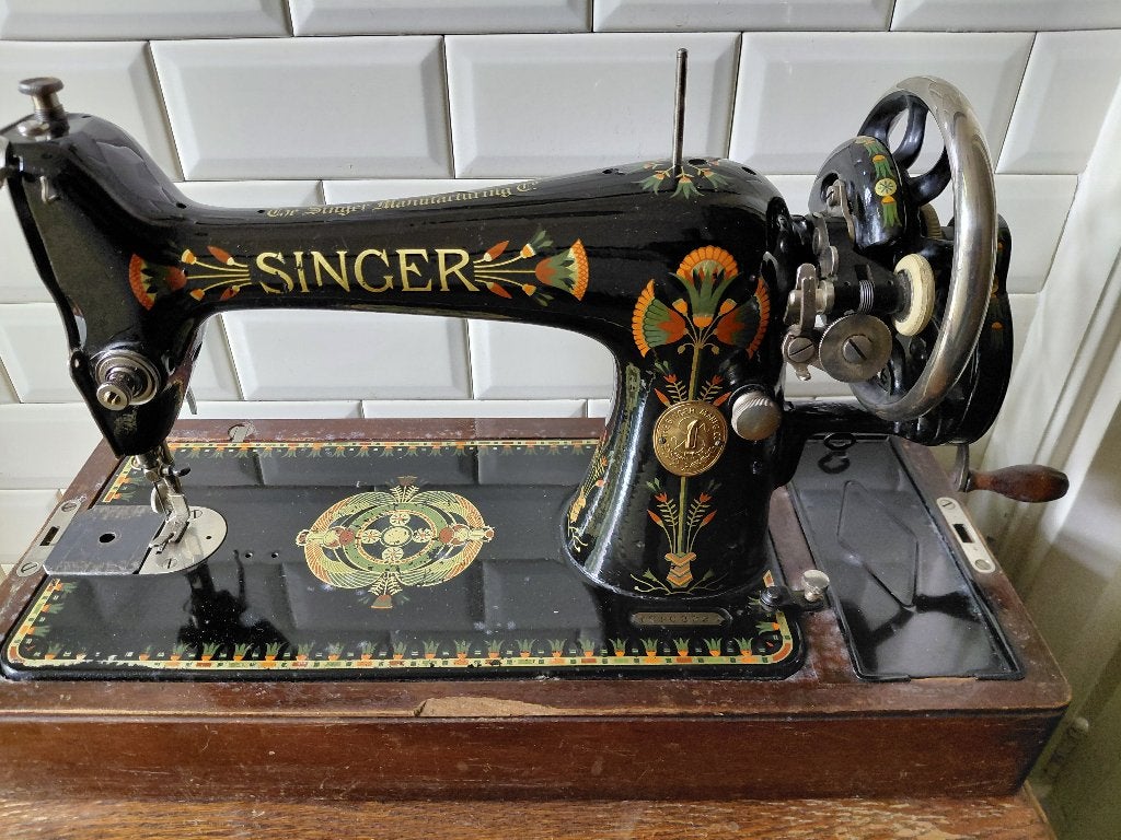 Singer naaimachie, Ophalen, Gebruikt, Naaimachine, Singer