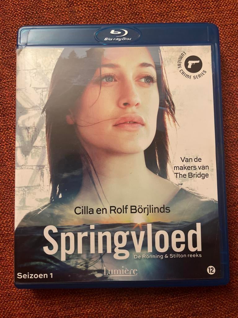 Springvloed Seizoen 1 Blu-ray - Scandinavische misdaad, Ophalen of Verzenden, Zo goed als nieuw