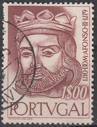 3584. Portugal 839 gest. Alfonso, Postzegels en Munten, Verzenden, Portugal, Gestempeld