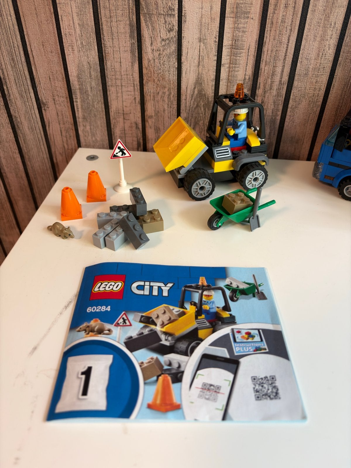 Lego City 60284 Wegenwerker met kiepwagen, City, Lego, Ophalen of Verzenden, Zo goed als nieuw