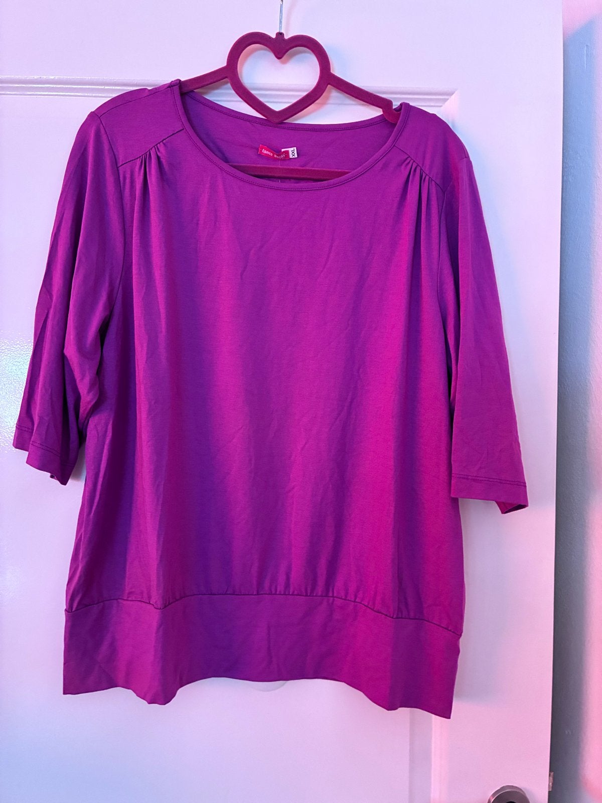 Tante Betsy Top Silly 2XL (48) Paars  nieuw, Kleding | Dames, T-shirts, Paars, Maat 46/48 (XL) of groter, Ophalen of Verzenden