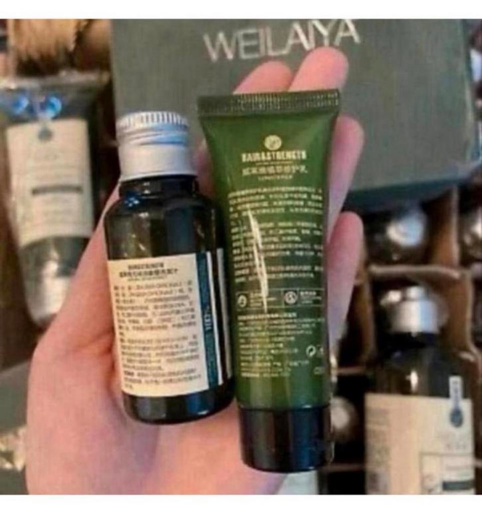 10 setjes Weilaiya Shampoo & Conditioner - tegen haaruitval, Nieuw, Ophalen of Verzenden, H, H