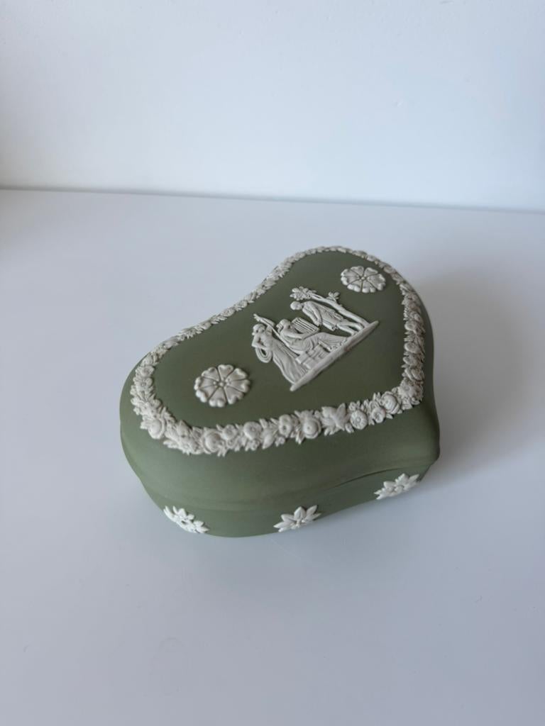 Wedgwood doosje sage green, Ophalen of Verzenden
