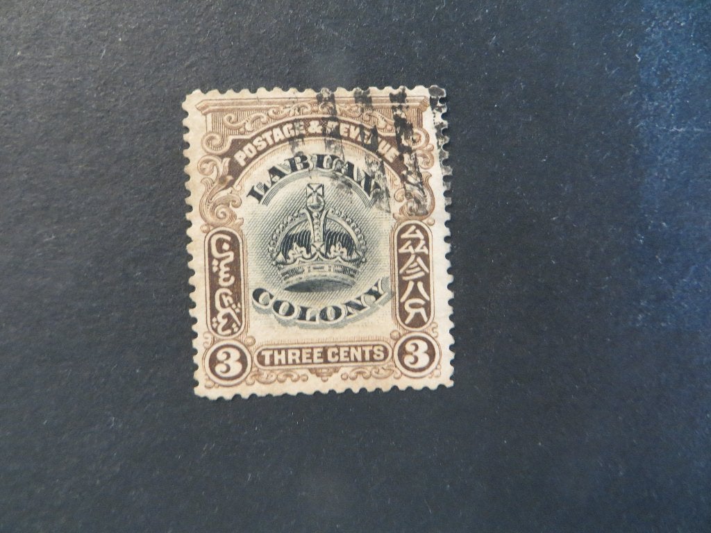 A05379: Labuan  3 c, Ophalen of Verzenden, Oost-Azië