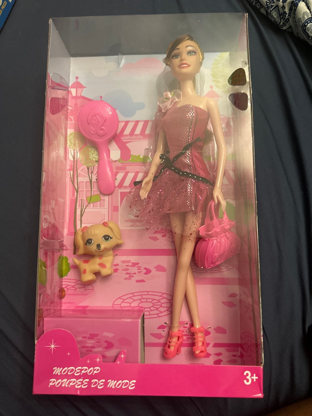 Nieuwe Modepop met Accessoires en Hondje, Ophalen, Nieuw, Overige typen